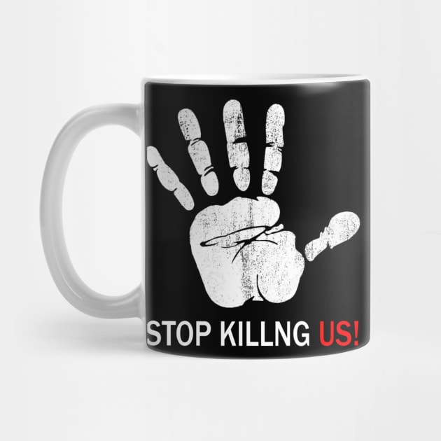 Stop killing us T-Shirt by diaalkilany